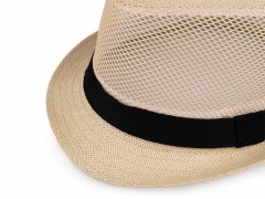 Kraftika 1ks černá letní klobouk / slamák unisex, klobouky