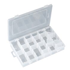 INTEREST Plastová úložná krabička s přepážkami až 15 pozic.