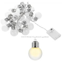 Iso Trade 8623 LED světelný řetěz žárovky teplá bílá 20ks