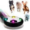 Interaktivní hračka pro psy, klouzavý disk se světelnými efekty pro psy, disk ve tvaru míče pro pohyb domácích mazlíčků, GlidingDisk