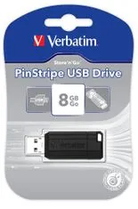 Verbatim Store n Go Pinstripe 8GB černý (49062)