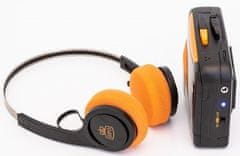 GPO Retro Cassette Walkman Bluetooth, černá/oranžová