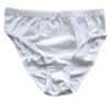 PS 2817 dámské kalhotky 100% bavlna Barva: bílá-růžová, Velikost: 2XL