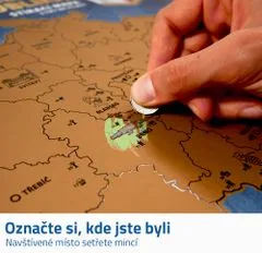 Stírací mapa České republiky